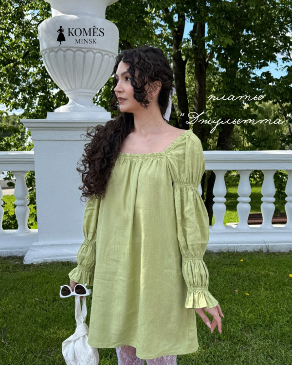 Платье "Джульетта" фисташка